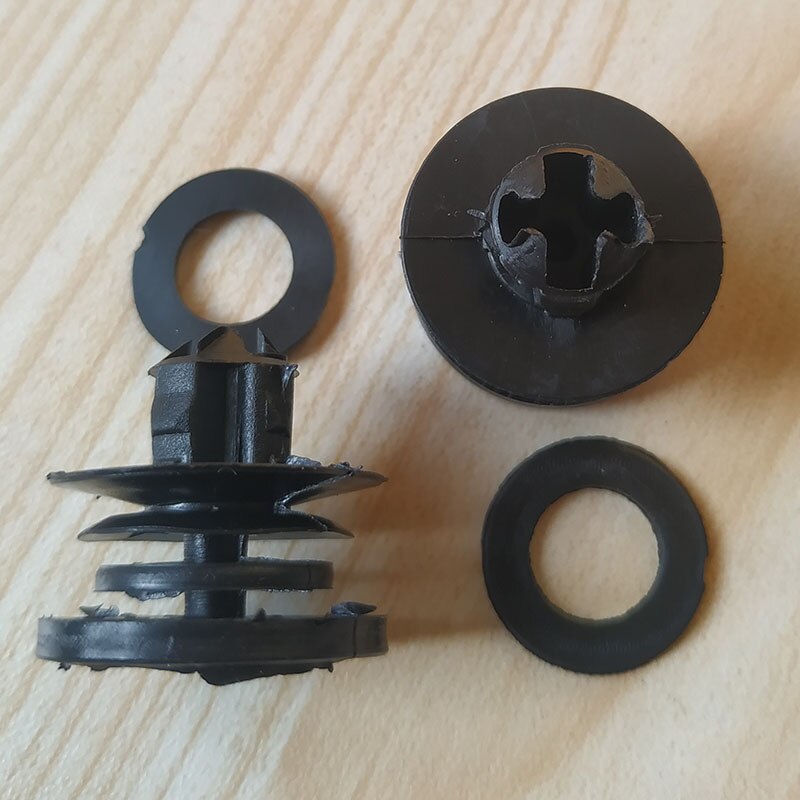 10Pcs Car Door Panel Card Trim Clips Plastics Rivets Auto Fasteners For VW Jetta Golf Passat B5 3B0868243