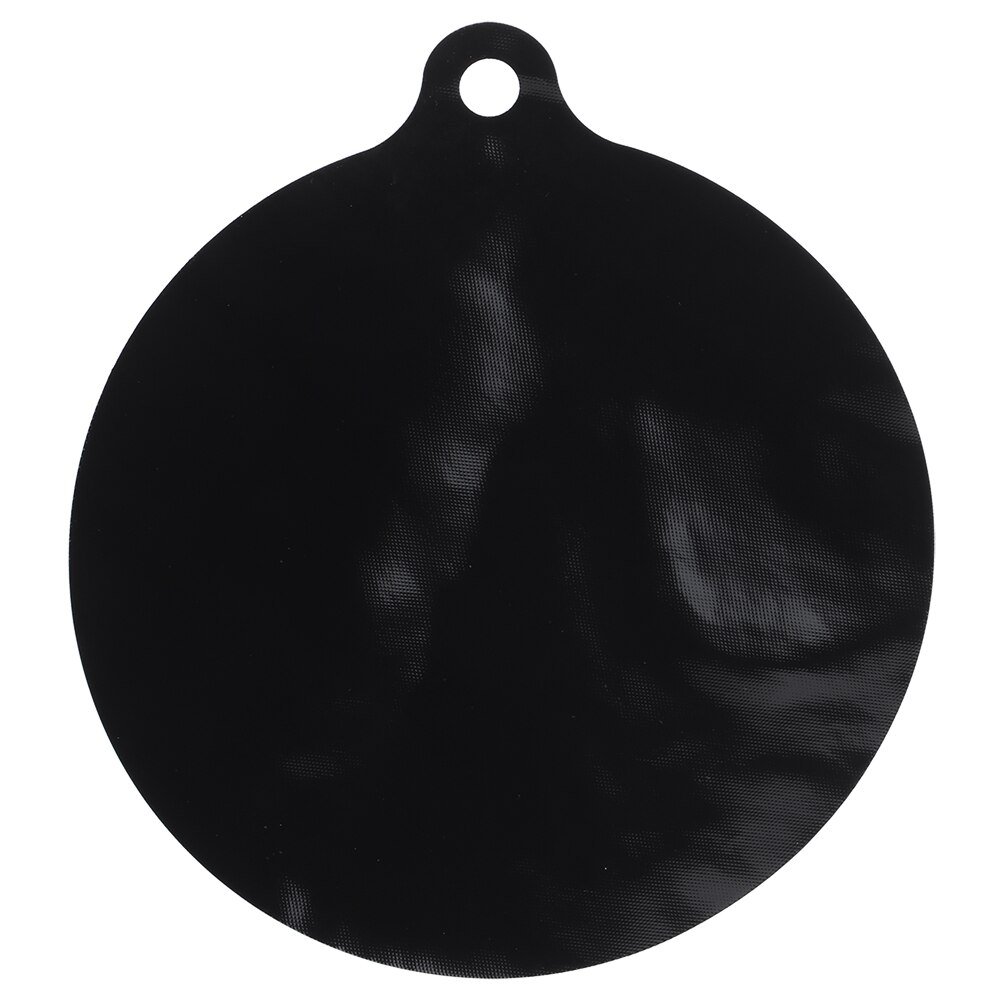 Husholdningsinduksjonskomfyr beskytte varmepute gjenbrukbar komfyr beskytte silikonmatte bunnstoff oljematte beskytter liner rengjøring: 22cm