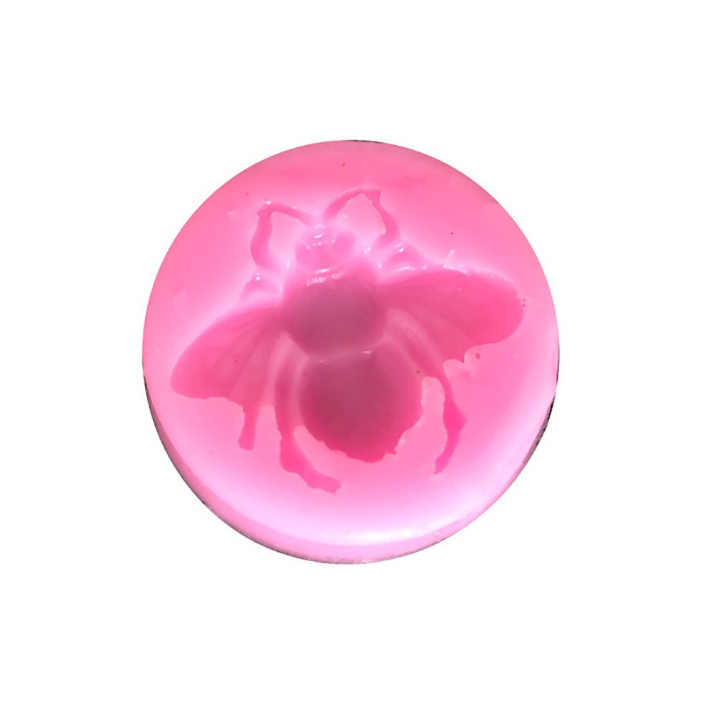 Molde de silicona de grado alimenticio para pastel de abeja, molde DIY de arcilla para decoración de pasteles, molde y herramientas para chocolate