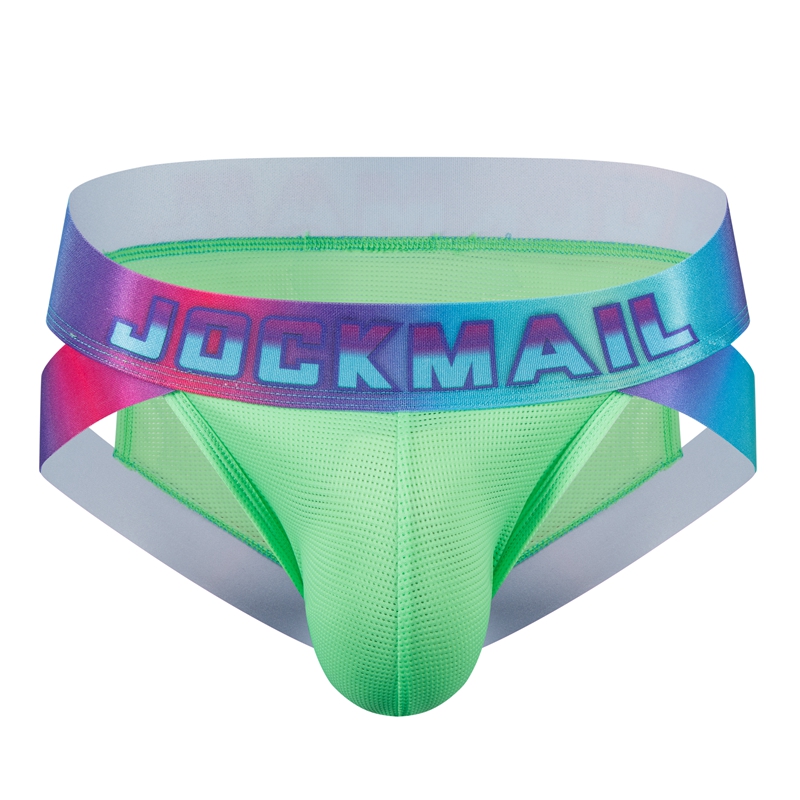 Ropa interior para hombre con realce de cadera, calzoncillos de malla de nailon, calzoncillos de secado rápido para hombre, calzoncillos tipo Tanga para hombre o como traje de baño: M / Verde