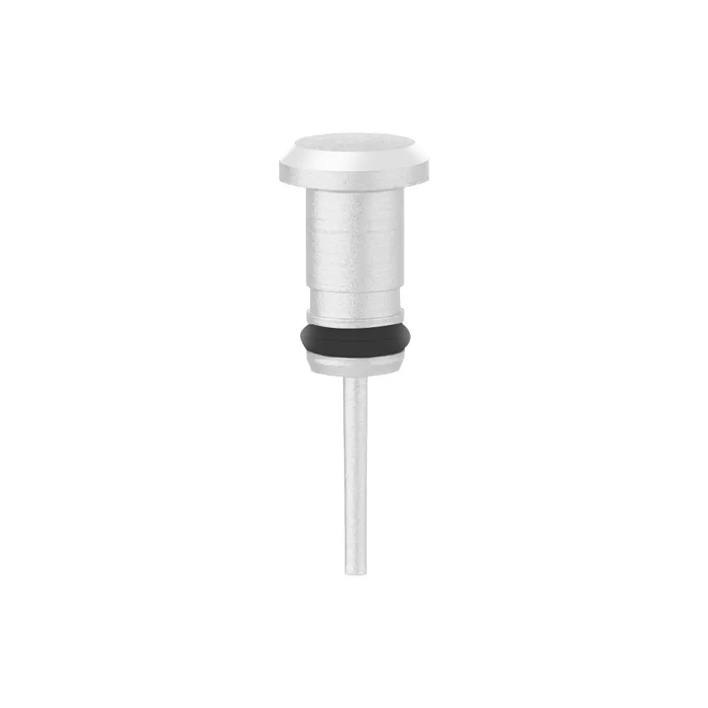Kopfhörer Staub Stecker Staubdicht Für 35mm AUX Kopfhörer Block Metall Stopper Jack Interface Karte Pin Universal Telefon Zubehör: Black
