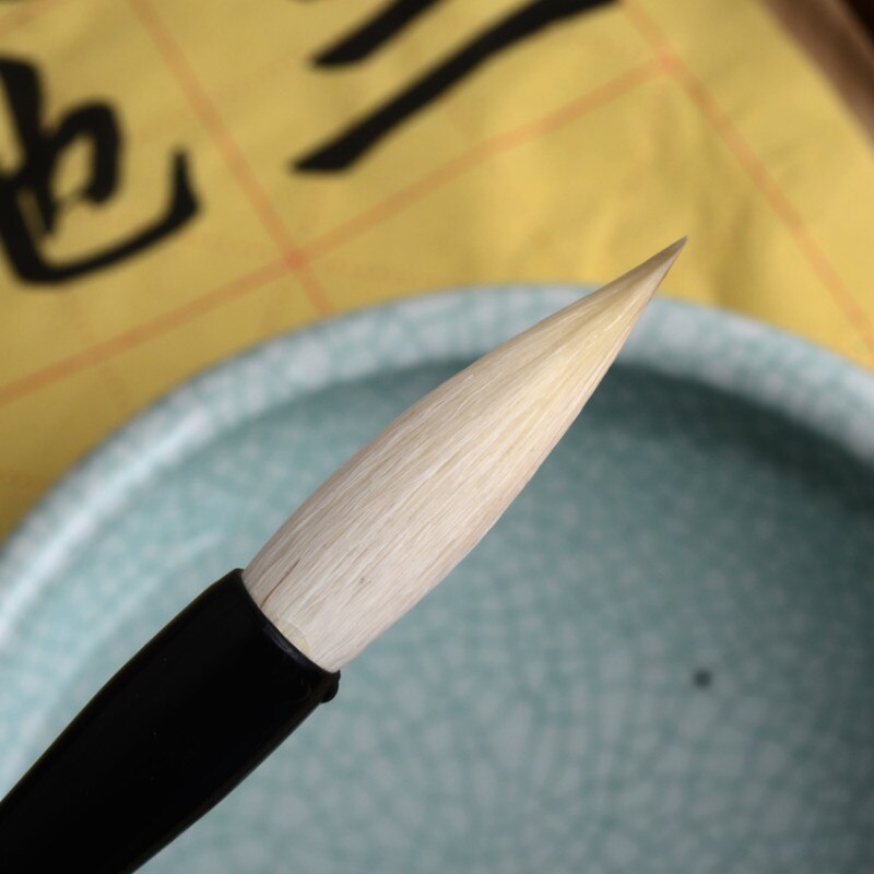 Chinese Calligraphy Brushes Soft Woolen Hair Regular Script Brush Weasel Hair Writing Brush Chinese Painting Brushes Caligrafia