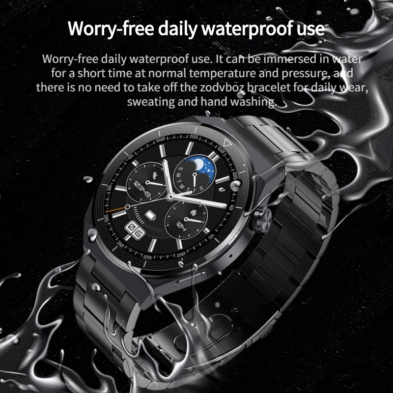 GT3 Pro Smartwatch pour homme, écran haute définition AMOLED 2024x390, appel Bluetooth, étanche IP68, Huawei, , 390