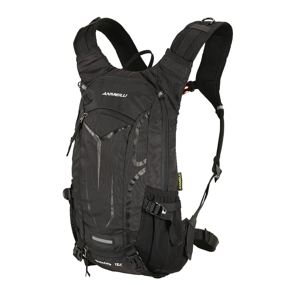 Lixada-mochila de Ciclismo de 18L, ultraligera, para deportes al aire libre, viaje, Camping, hidratación, bolsa de agua: Black 2