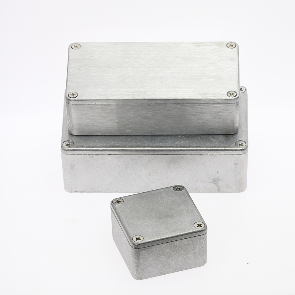 1590 Series 1590A 1590B 1590BB 1590XX 1590DD estilo caja de aluminio caja de efectos Pedal gabinete Pedal de efectos de guitarra