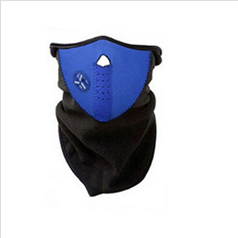Coprispalle per motociclismo Snowboard sci bici ciclismo coprispalle per scaldacollo: Blu
