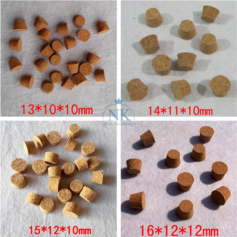 50pcs Top DIA 13mm to 39mm Synthetic Cork Lab Test Tube Cork cap Glass jar lid Wine bottle stopper Flask sealing plug
