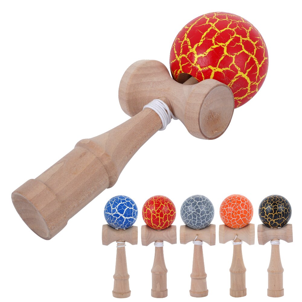 18CM giocattolo in legno Kendama professionale Kendama abile giocoleria palla istruzione gioco tradizionale bambini adulto sollievo dallo Stress Zabawk