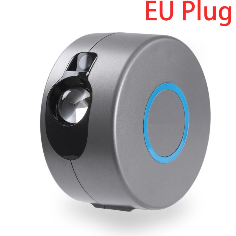 Galaxy Starry Sky Projector Rotating Water Waving Night Light LED Colorful Nebula Cloud Lamp With Remote Control For Kids: EU Gary