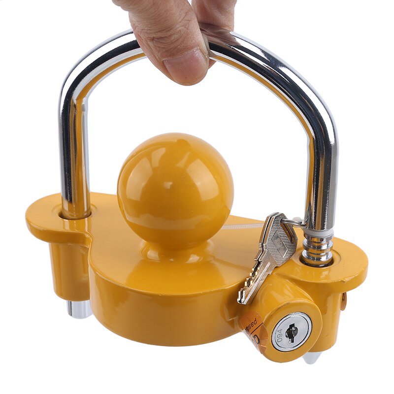 Heavy-Duty Hook Lock Universal Caravan Accessories Trailer Ball Coupler Trailer Lock Heavy-Duty Hook Anti-Theft Lock