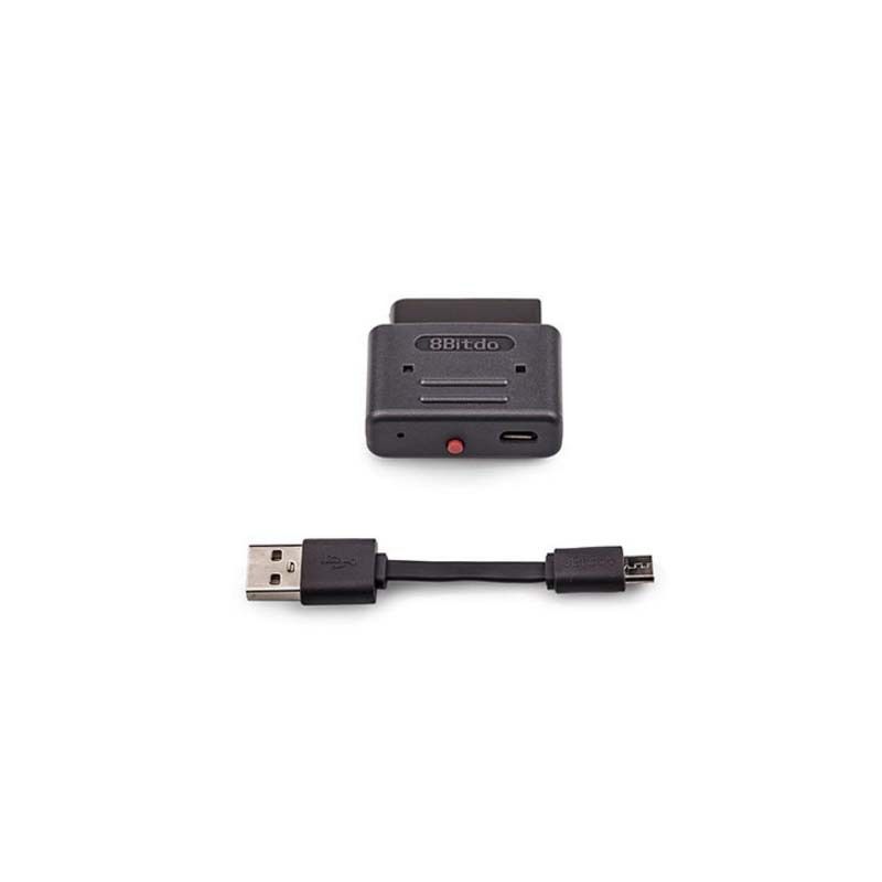 8Bitdo Retro Receiver With Micro USB Cable For All Systems With An SNES Style Controller Port Finger Spinner