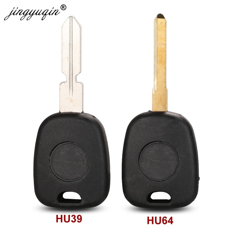 Jingyuqin Ongesneden HU39 HU64 Sleutelblad Afstandsbediening Auto Transponder Sleutel Shell Voor Mercedes Benz Auto Sleutel Cover Case Vervanging