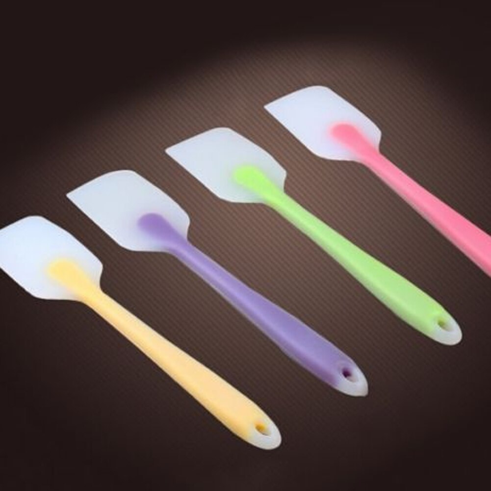 1PC Large FDA Silicone Pastry Spatula Cake Cream Butter 20.8cm Silicon Spatula 6 Colors