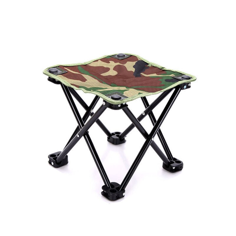 Lawaia Folding Chair Portable Fold Up Chairs Fishing Gear Camouflage Travel Mini Camping Chairs Ultralight Outdoor Folding Dtool: Default Title