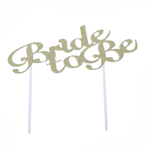 Rosa guld tillykke med fødselsdagen kage topper akryl bogstav guld sølv kage top flag dekoration til dreng fødselsdag fest bryllup forsyninger: Himmelblå