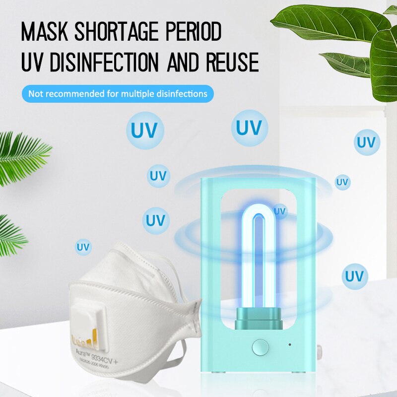 5V capteur de corps intelligent lampe UV 5 Minutes rapide tuer les bactéries automatiquement la stérilisation par Induction élimine le déodorant des acariens