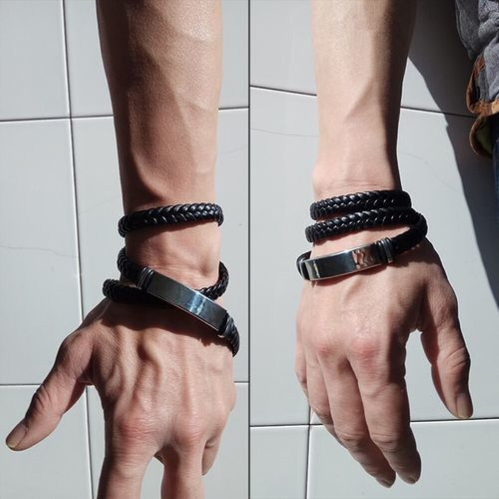 100% leren gevlochten riem in diverse kleuren 100% leren gevlochten riem in diverse kleuren