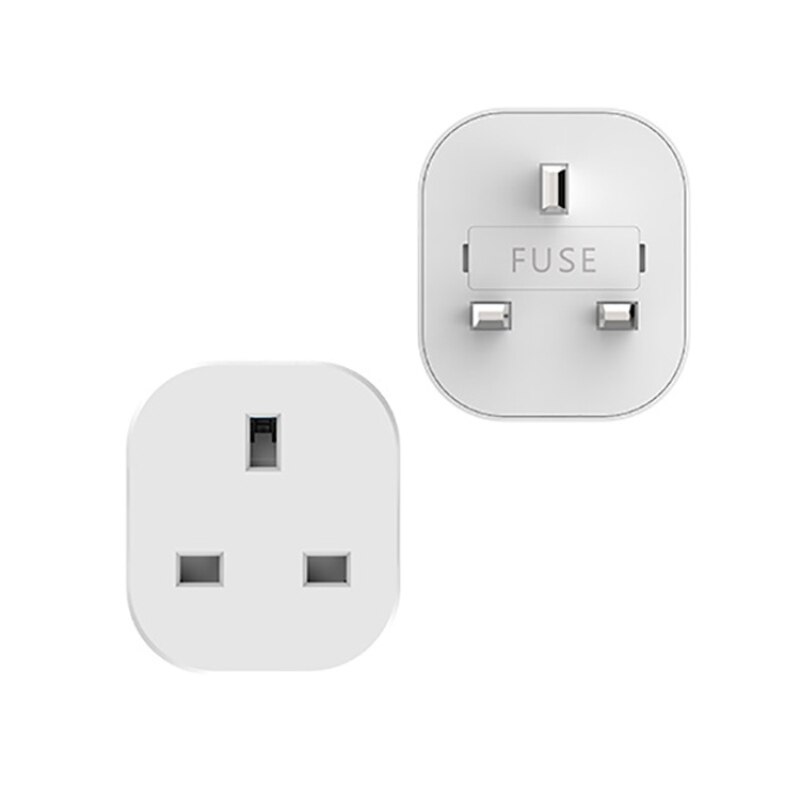 Cell Phone WIFI Smart Plug Wireless Voice Control Remote Socket Smart Timer Plug UK Home Fire Retardant PC Smart Power Socket