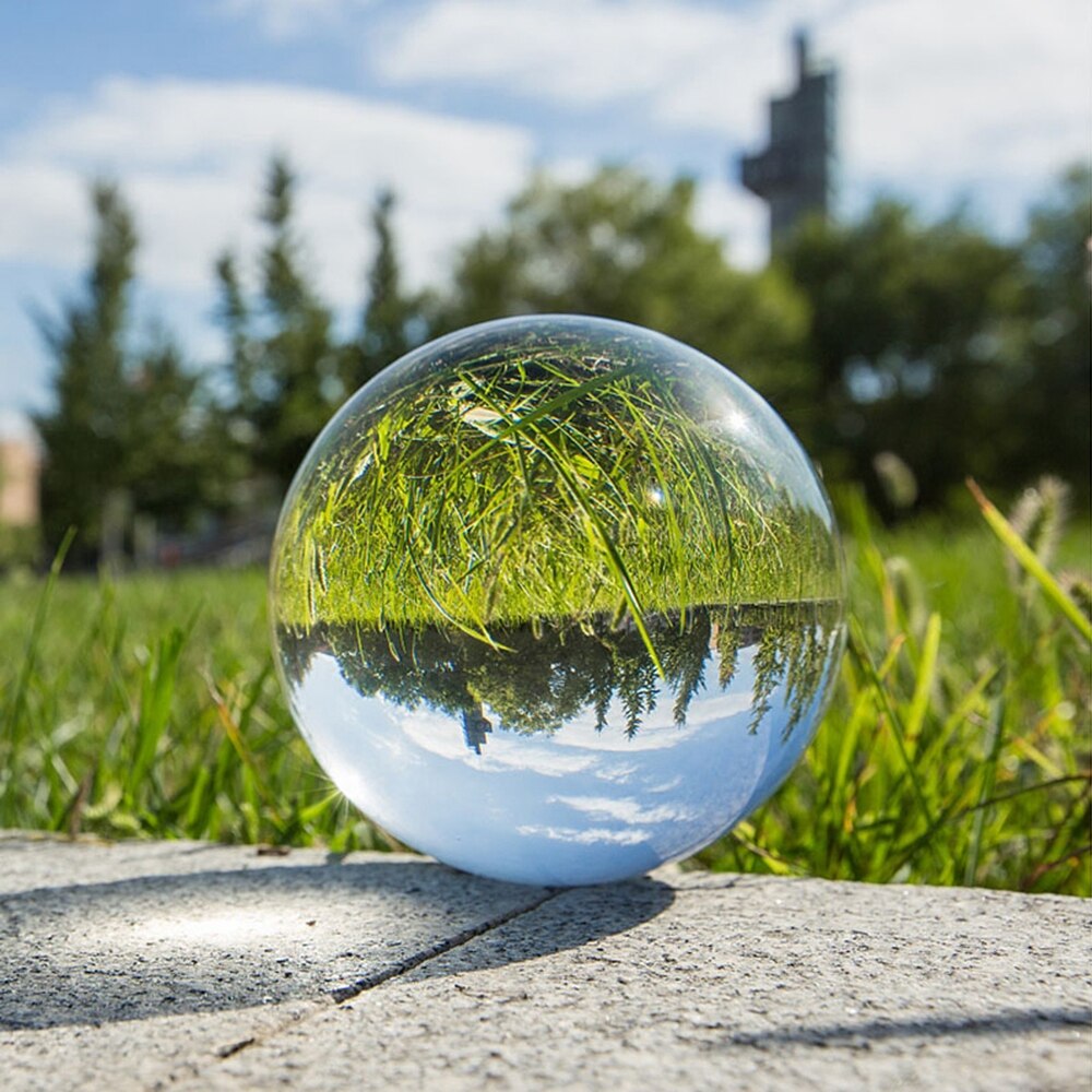 30mm 40mm jasne kryształbyć winnym kulki szklane kulki ozdobne domu DIY rzemiosło kulki dekoracyjne wystrój