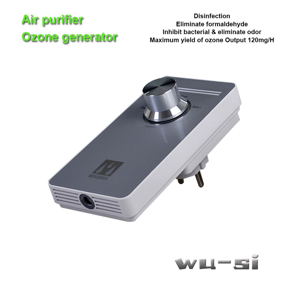 220V-EU plug-Eliminates formaldehyde suppression bacteria ozone generator with 2 working modes
