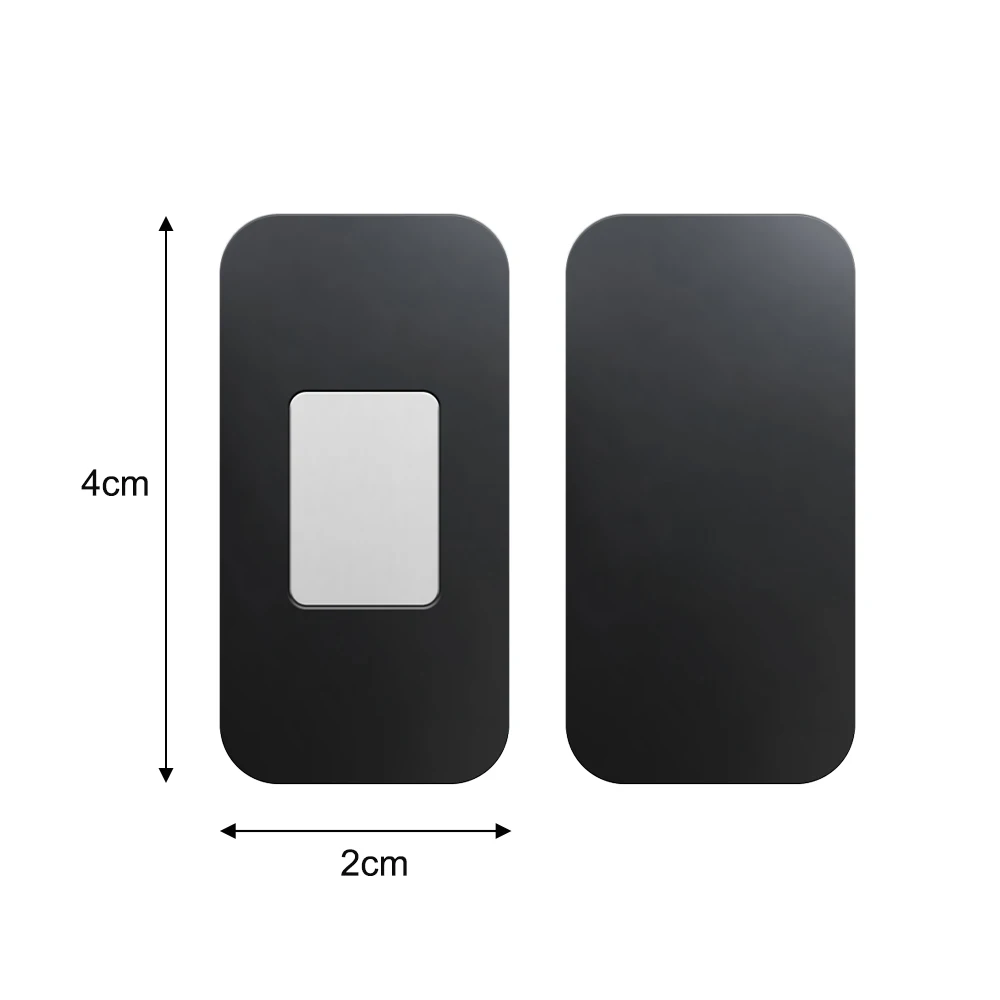 1-10 Stuks Magnetische Kast Vangt Onzichtbare Ultra-Dunne Zachte Vangst Deur Stopt Magneet Kast Kast Lade Meubels Diy Fitting