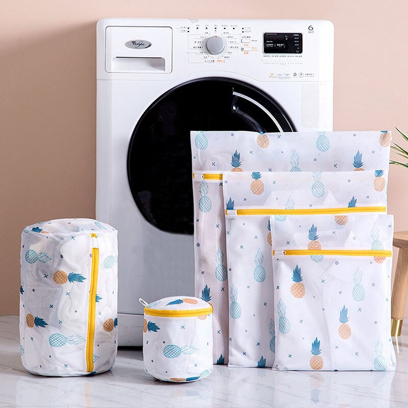 Sprzedaż-worek robić prania zapinane na zamek worki na pranie siatka pralnia organizator robić pralki skarpety ubrania bielizna worek robić prania: L 50cm x 60cm