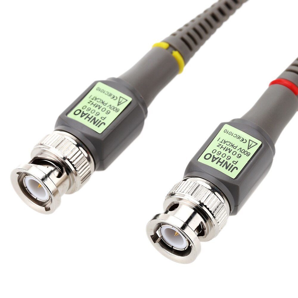 KKMOON P6060 60MHZ X10 X1 Sonda de osciloscopio a Kit, sonda, Oscilloprobe osciloscopio sonda accesorios para Tektronix HP