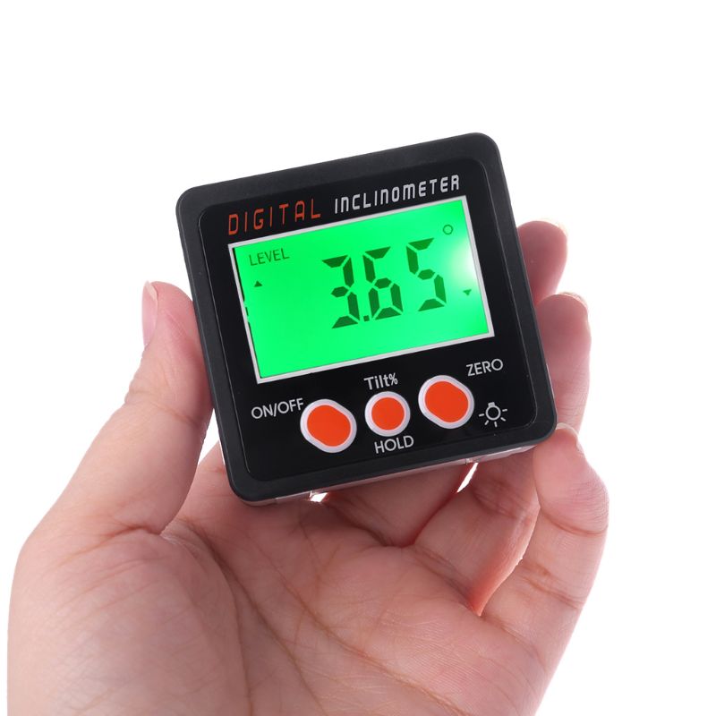 Afstandsmeter Gradenboog Digitale Inclinometer Hoek Meten