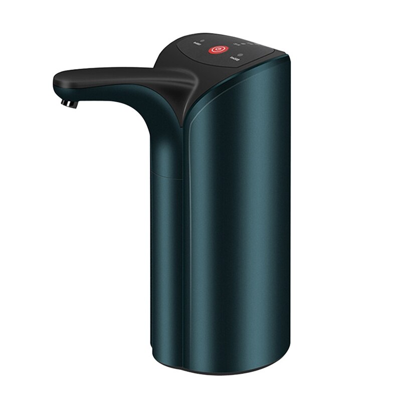Elektrikli su sebili otomatik USB su şişesi pompası ev galon içme suyu şişesi anahtarı akıllı su pompası: Green