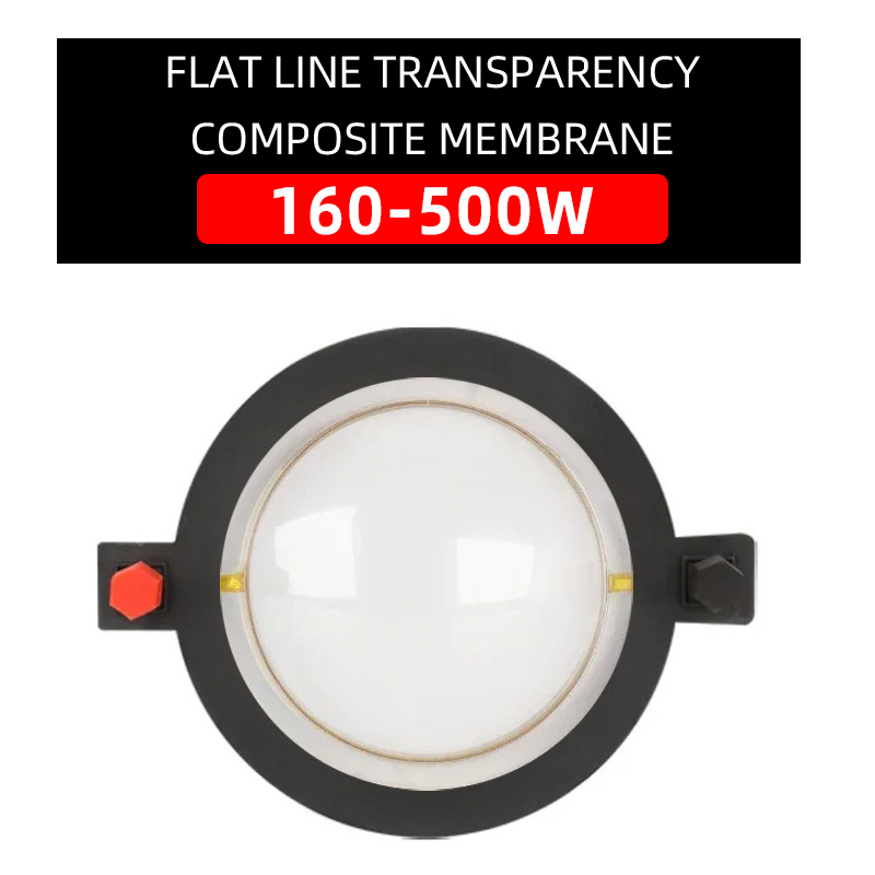 74.5- kjerners diskant-talespole 100-500w- lydhøyttaler titanfilm blåfilm komposittfilm 75.5mm diskantmembran: Elfenben