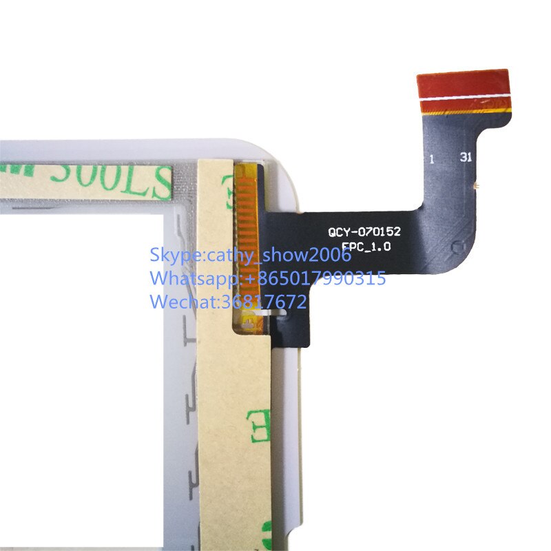 7 "QCY-070152 Tablet Touch Screen Panel Overlay Digitizer Glas Sensor Reparatie Vervangende Onderdelen