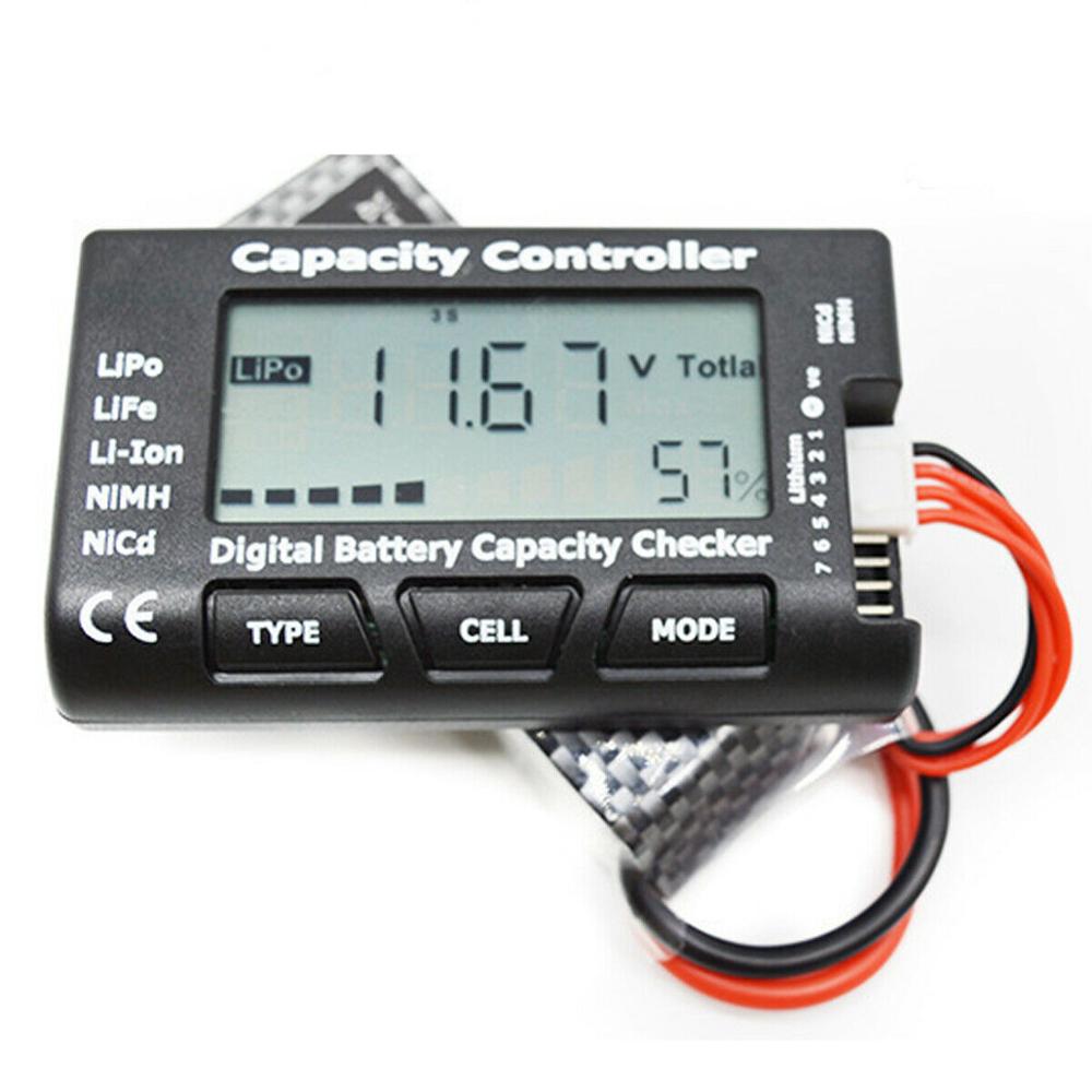 7 Digitale Batterij Voltage Tester Checker Lipo Life Li-Ion Nicd Nimh Batterij Voltage Tester Controleren Capaciteit Controller