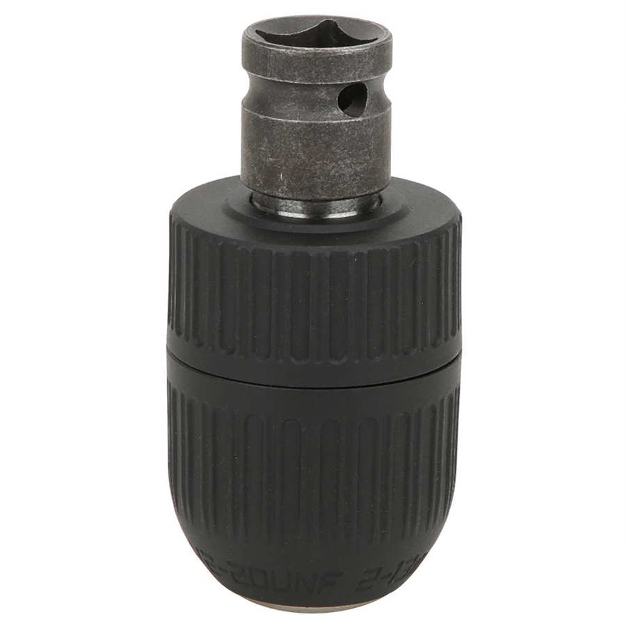 1/2in Hex Shank Adapter Converter Handheld Electric Drill Chuck 2-13mm Clamping Range 1/2-20UNF Thread
