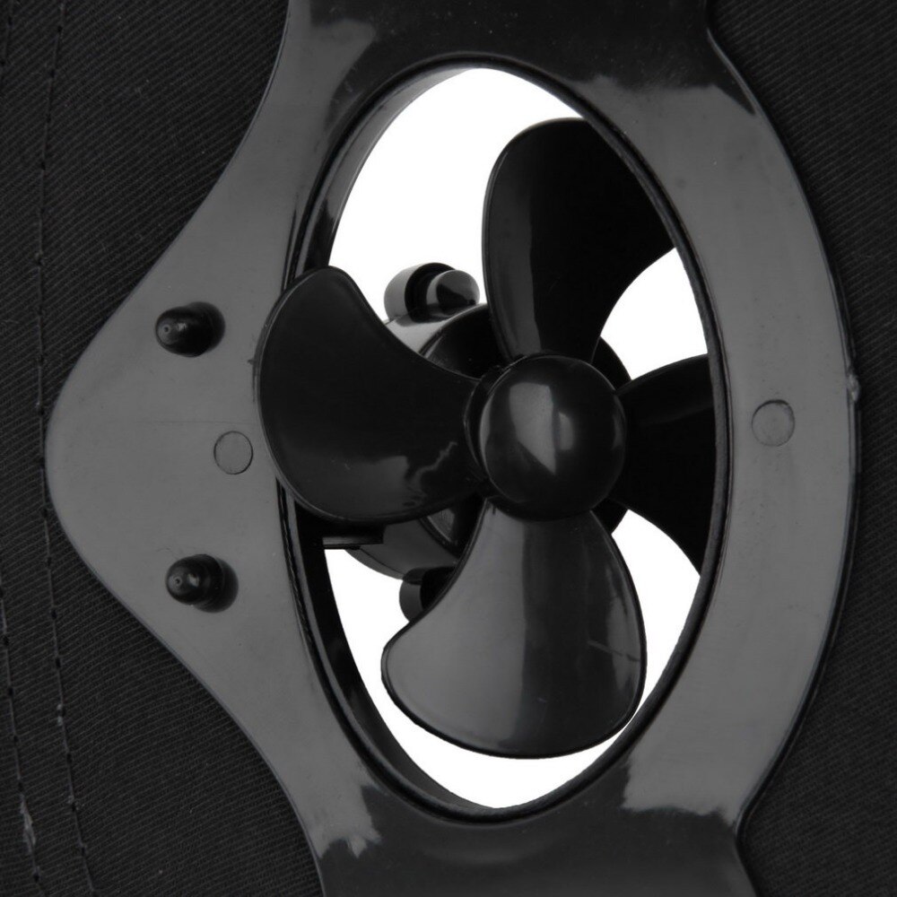 Zomer Cap Zonne Hoed Sport Hoed Outdoor Met Sun Power Koel Ventilator Voor Fietsen Vier Kleuren