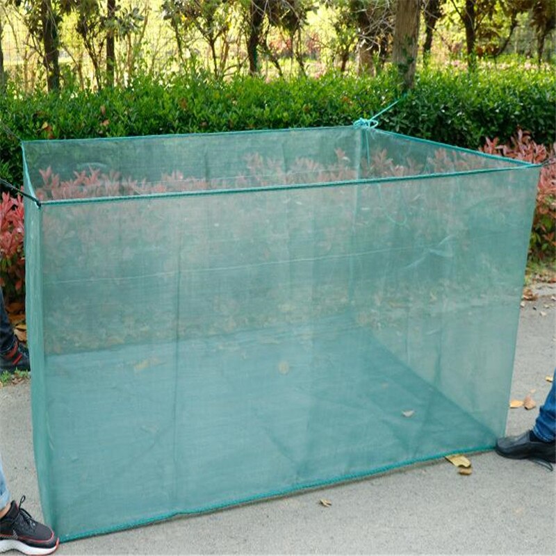 1 pcs breeding net shrimp nets Aquaculture net Fishing nets Plastic Aquaculture cage: 2 x 1 x 1