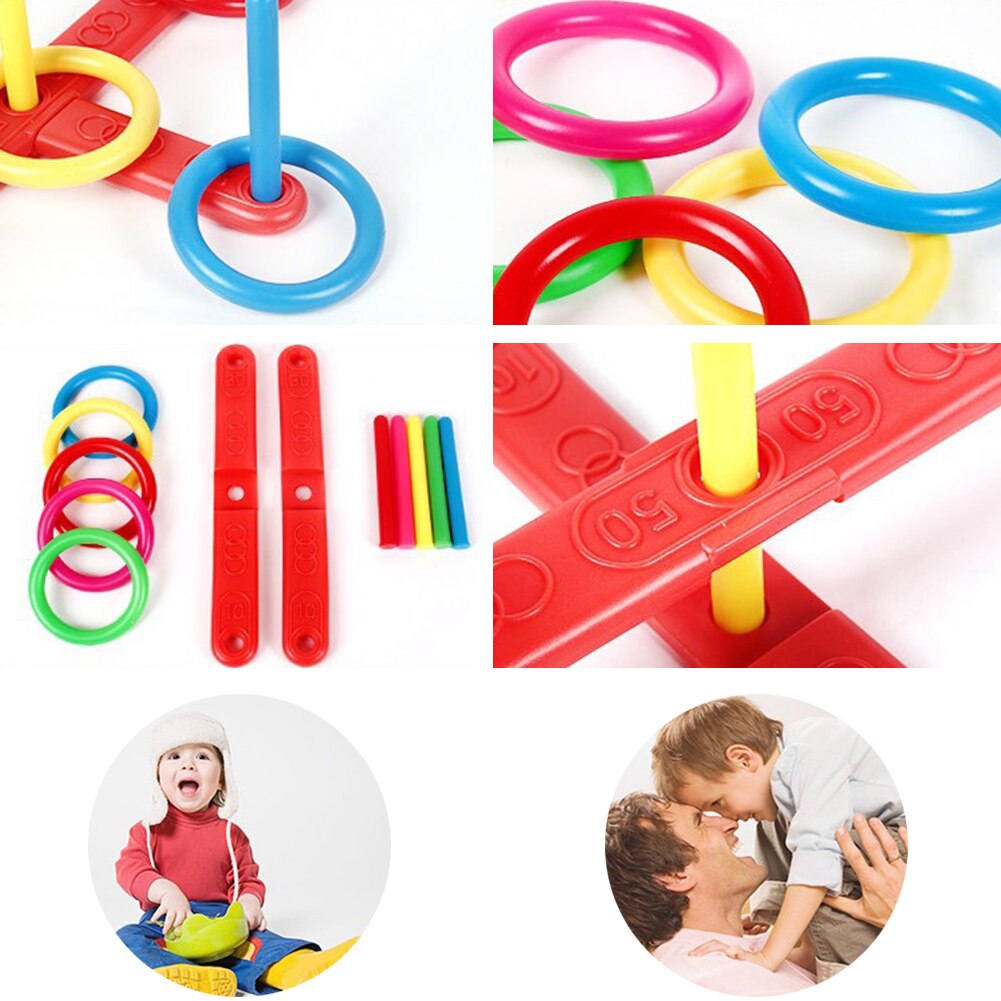 Outdoor Kinderen Speelgoed Plastic Game Niet Giftig Draagbare Multicolor Thuis Educatief Grappige Tuin Hoepel Ring
