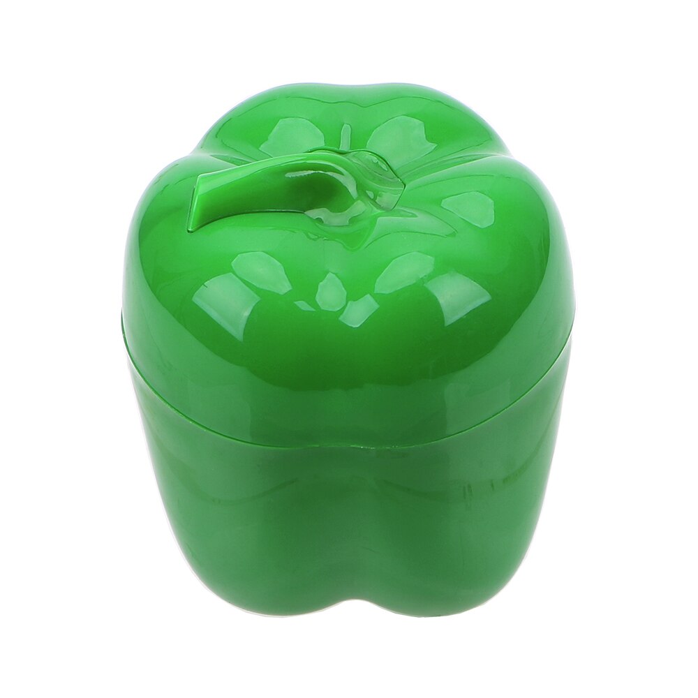 Hoomin plastik korn sorteringsbeholder sprød boks grøntsagsbeholdere opbevaringsboks løg hvidløg tomater citron grøn peber: Grøn peber