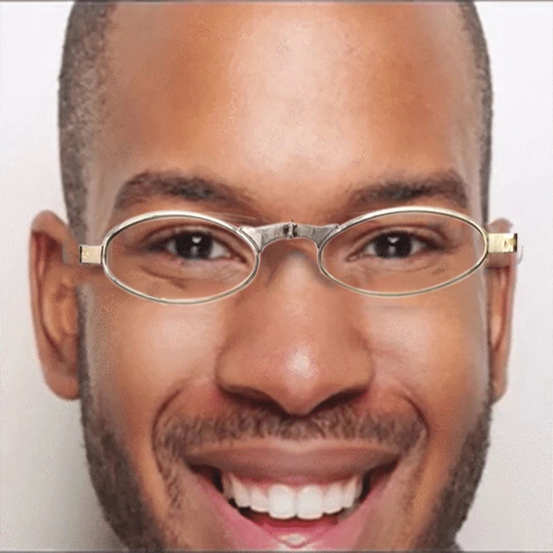 Ienjoy Mini Pocket Opvouwbare Draagbare Leesbril Opvouwbare Pocket Presbyope Bril Cool Mannen Bril Te Dragen