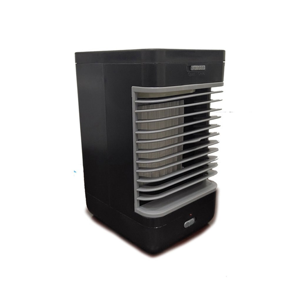 Portable Mini Air Cooler Air Conditioner Humidifier Air Conditioner Device Cool Soothing Wind for Home Office: UK PLUG