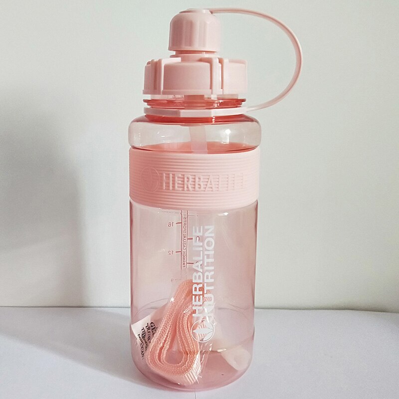 6 color Herbalife nutrición 24Fit leche 1000ml la botella con paja dentro botella espacial hervidor de agua libre de BPA: 9
