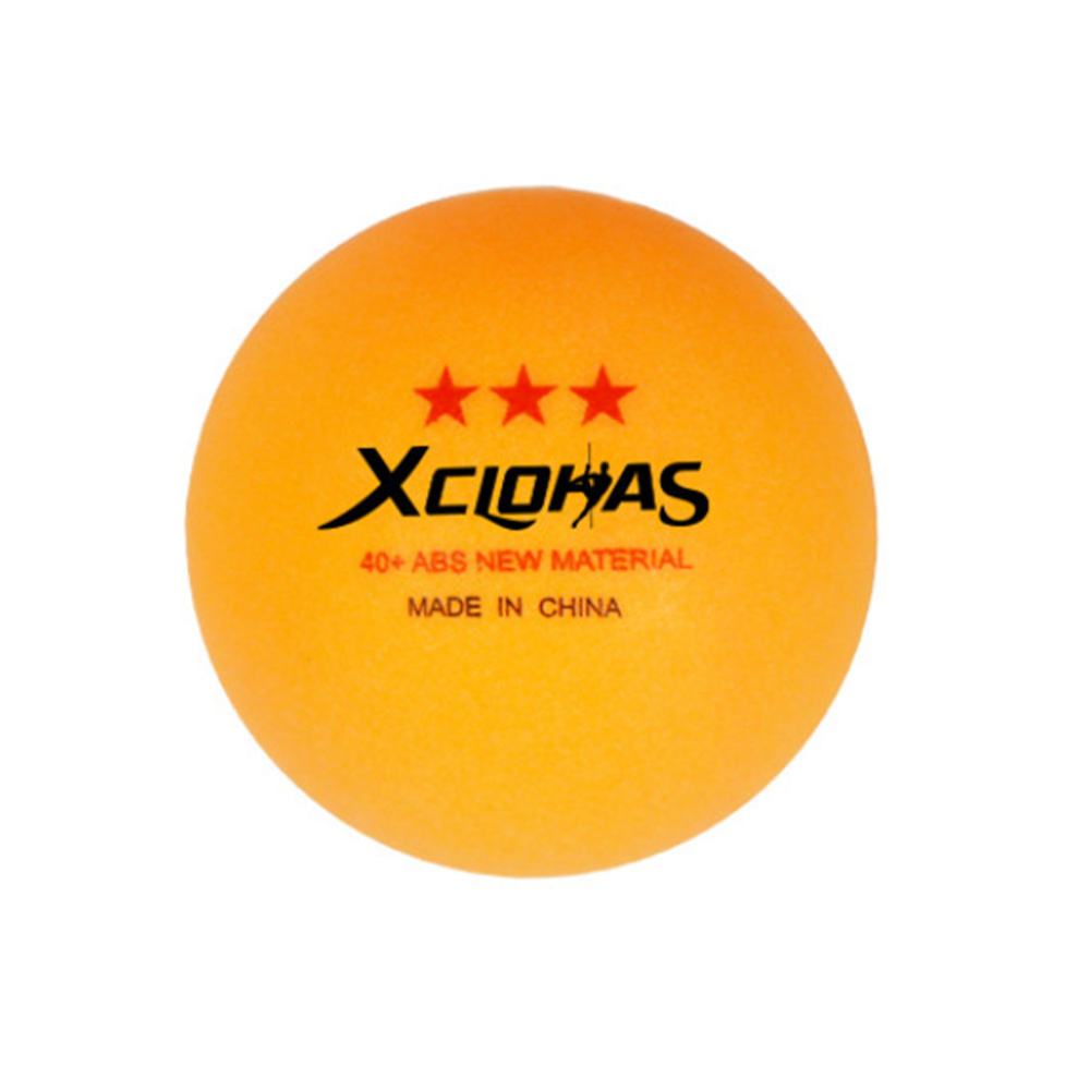 XCLOHAS 3 Star Table Tennis Ball Material ABS Plastic 10-100PCS Ping Pong Balls 40mm Training Table Tennis Ball