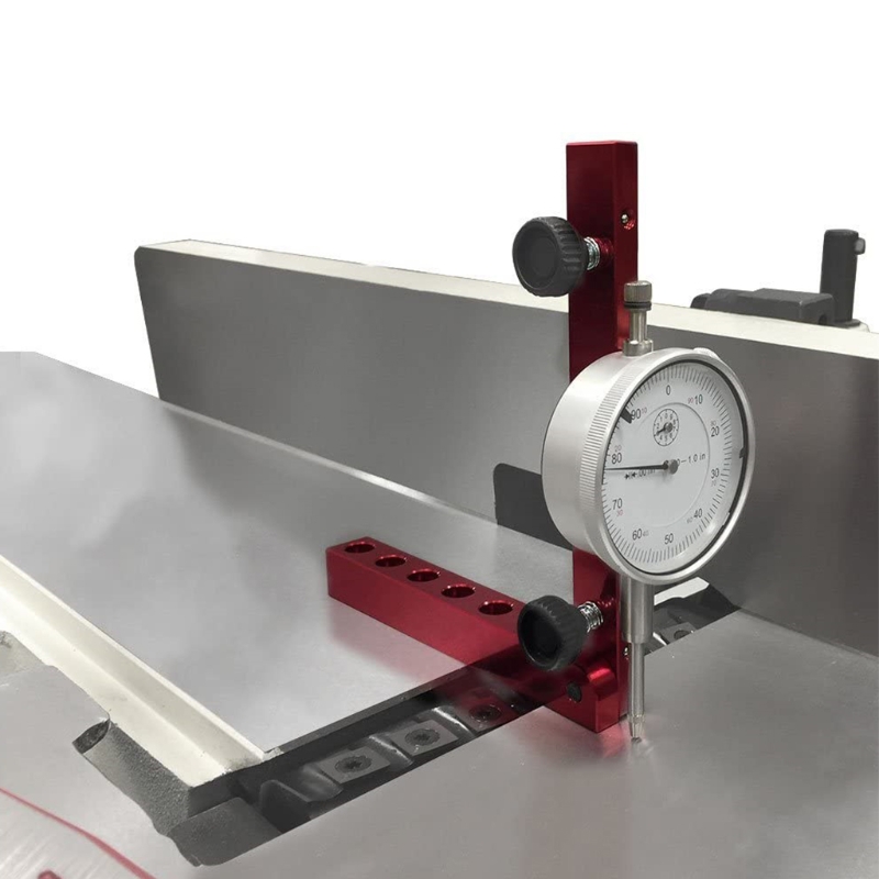 Kit base con quadrante indicatore per allineamento e calibrazione macchinari per officina come seghe da tavolo seghe a nastro e trapano