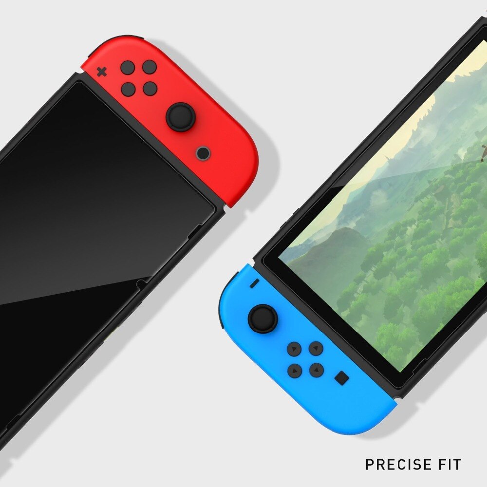 Protector de pantalla Yoteen 2 uds para Nintendo Switch vidrio templado Premium 9H Protector de pantalla NS Protector de pantalla de vidrio