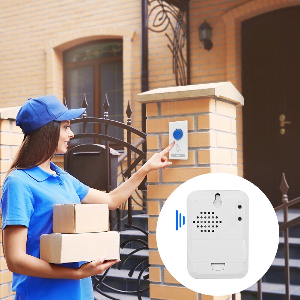 Doorbell Intelligent Wireless Doorbell 32 Tune Songs Smart Door Ring