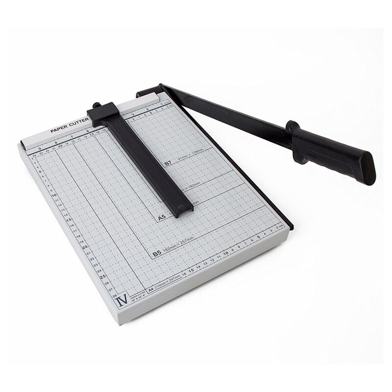 A4 Paper Trimmer Guillotine Adjustable Guide Plate Paper Cutter Paper Trimmer Perfect for Cutting Paper Photos & Labels