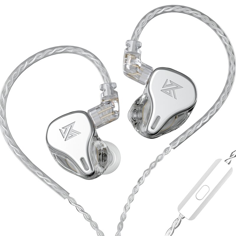Newest KZ DQ6 3DD Dynamic Drive Unit In Ear Earphones HiFi Music Sports Headset With 2PIN Silver-plated Cable KZ EDX ZSN PRO ZSX: green