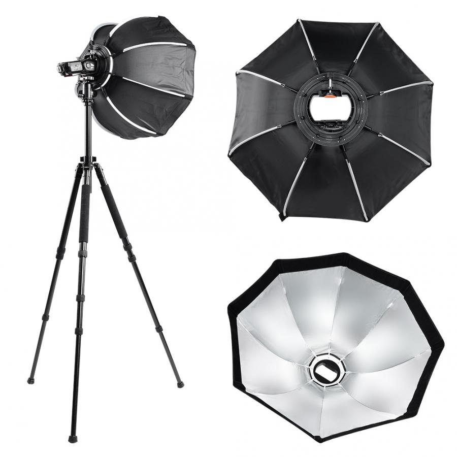 55 cm Paraplu Softbox met Handvat voor Studio Flash Light voor mode fotografie