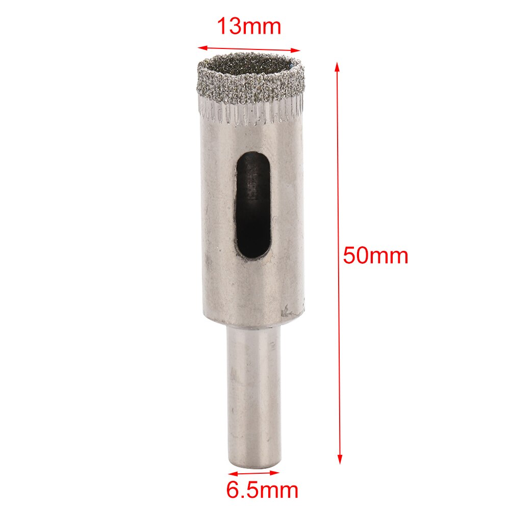 13mm Diamond Coated Core Hole Saw Drill Bit For Tile Glass For Tile Ceramic Glass
