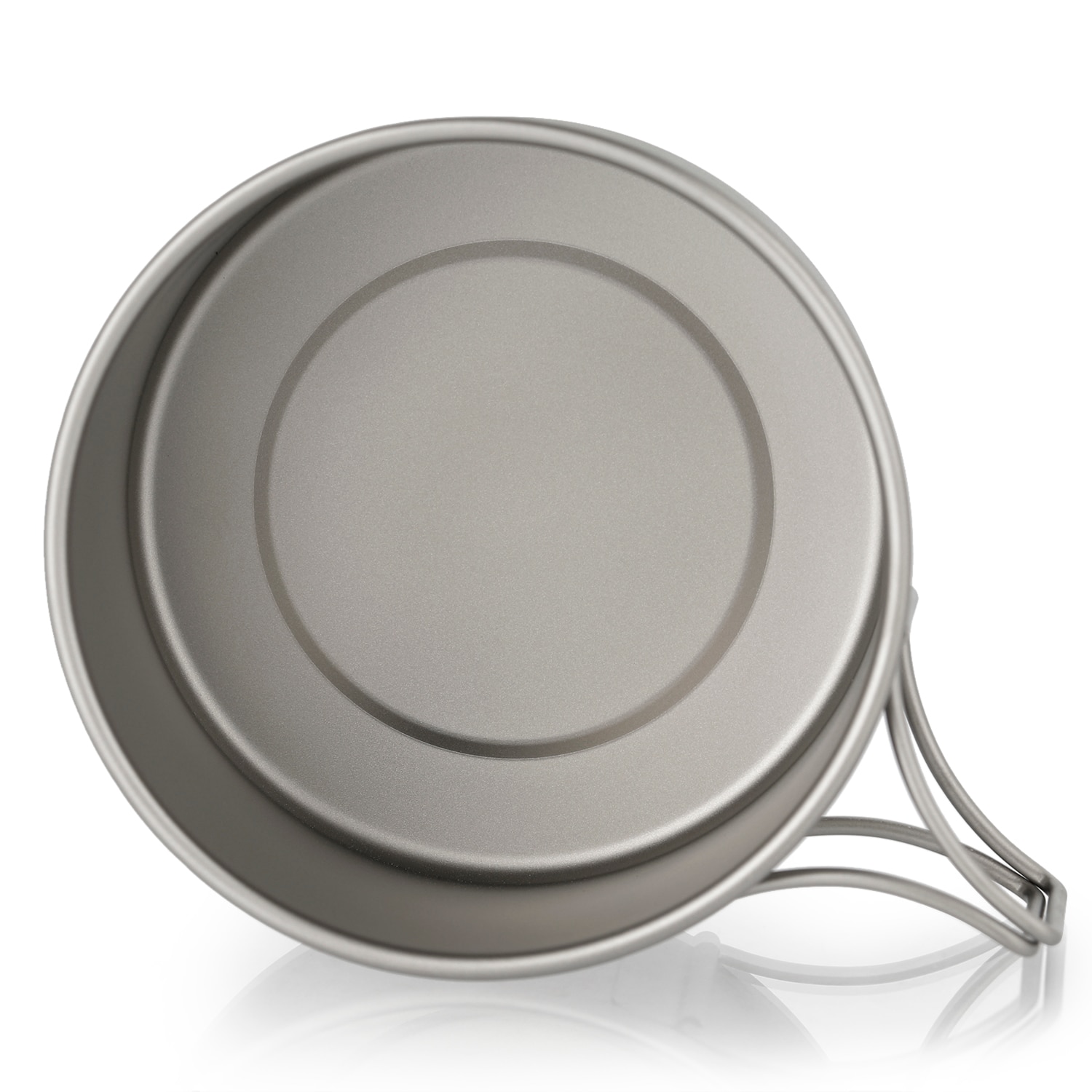 Lixada Titanium Kommen Met Vouwen Handgrepen Diner Voedsel Container Voor Outdoor Camping Wandelen Backpacken Camping Besteck Opvouwbare