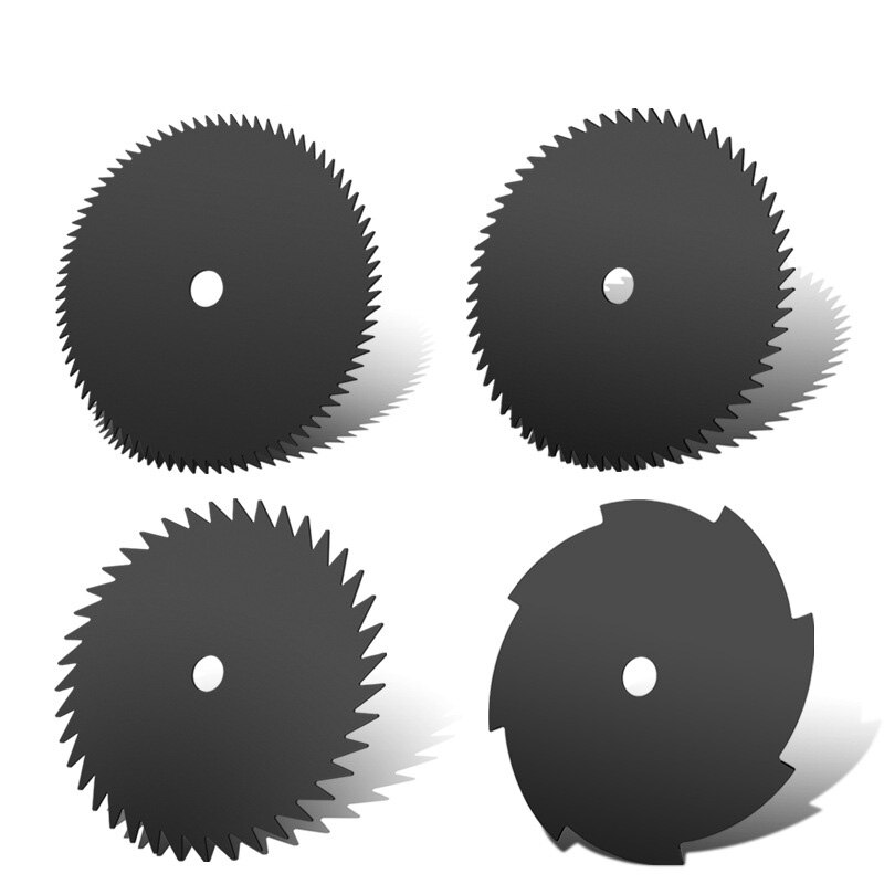 Mangaan Staal Zaagblad 3/4/8/40/60/80 Tanden Voor Bosmaaier Struik Hout Cutter accessoire Gras Trimmer